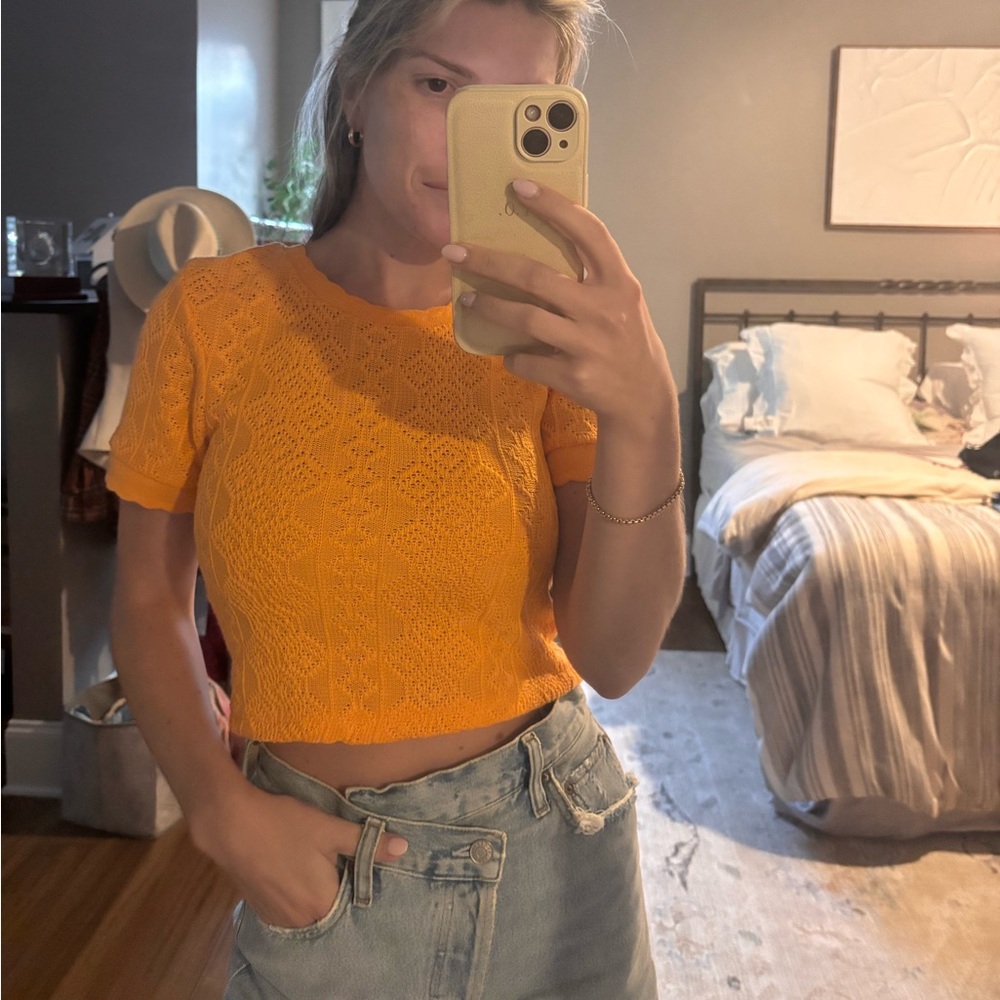 Zara knit top